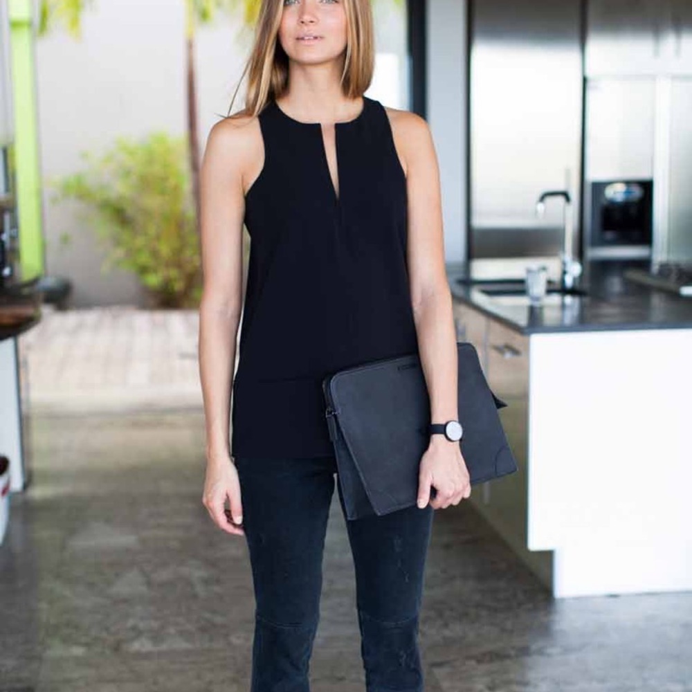 Emerson Fry Split Neck Tunic - XXS